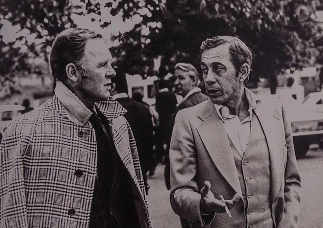 Bernard Vukas i Ladislao (László) Kubala, legenda Barcelone i jedan od najvećih europskih nogometaša 20. stoljeća, tijekom susreta u Bologni. Dvojicu velikana povezivalo je dugogodišnje prijateljstvo.